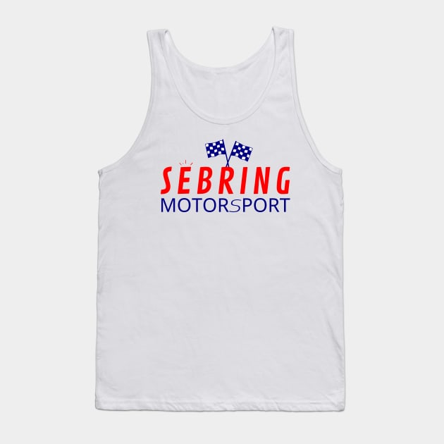 Sebring Motorsport Tank Top by GearGlide Outfitters